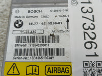 2007-2013 Bmw 328i Airbag Control Module 65.77-92.48298-01|65779248298 - Oemusedautoparts1.com