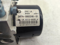 2012-2013 Bmw 328i Anti-Lock Brake ABS Pump Module Actuator OEM P/N:3451-6862246-01 Fits Fits 2012 2013 OEM Used Auto Parts 
