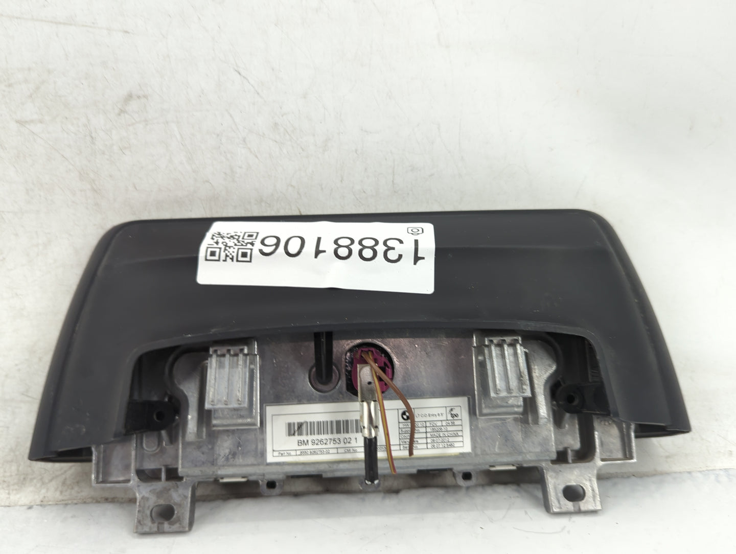 2012-2016 Bmw 328i Information Display Screen 1388106 - Oemusedautoparts1.com