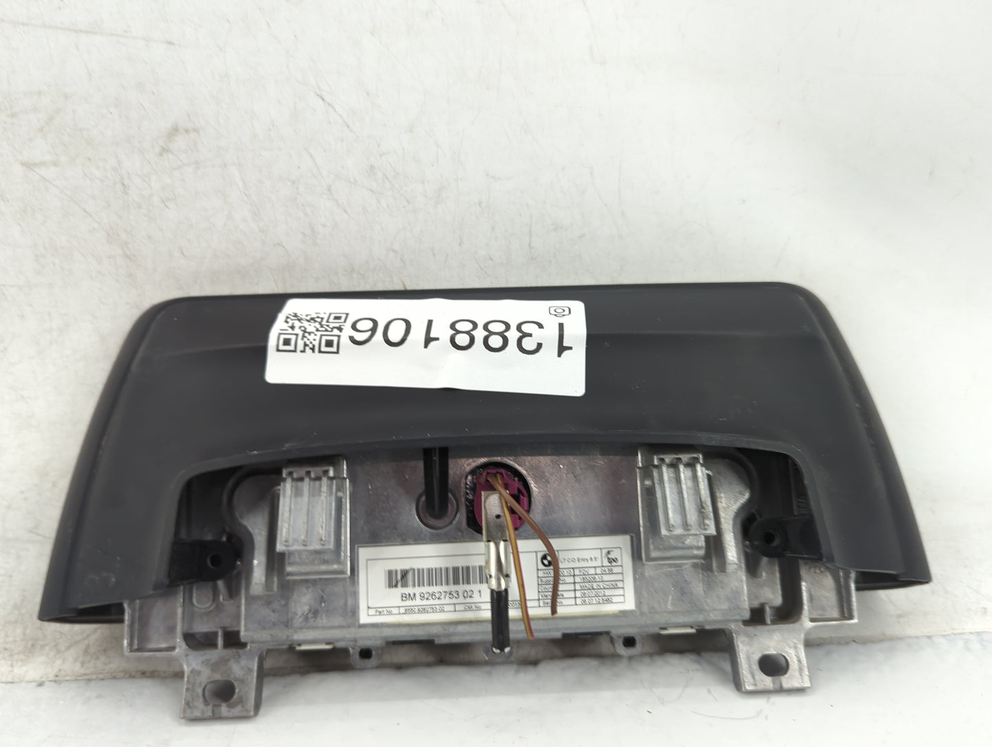 2012-2016 Bmw 328i Information Display Screen 1388106 - Oemusedautoparts1.com
