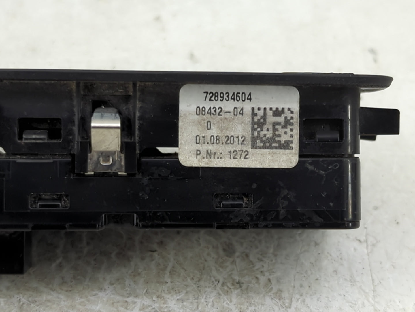 2012-2016 Bmw 328i Master Power Window Switch Replacement Driver Side Left P/N:728934604 Fits OEM Used Auto Parts - Oemuseda