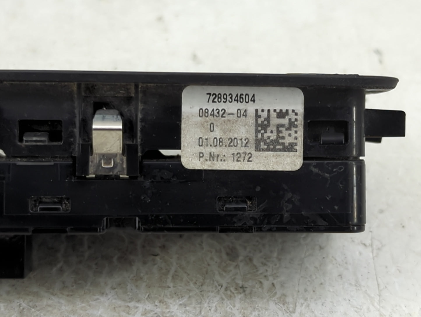 2012-2016 Bmw 328i Master Power Window Switch Replacement Driver Side Left P/N:728934604 Fits OEM Used Auto Parts - Oemuseda
