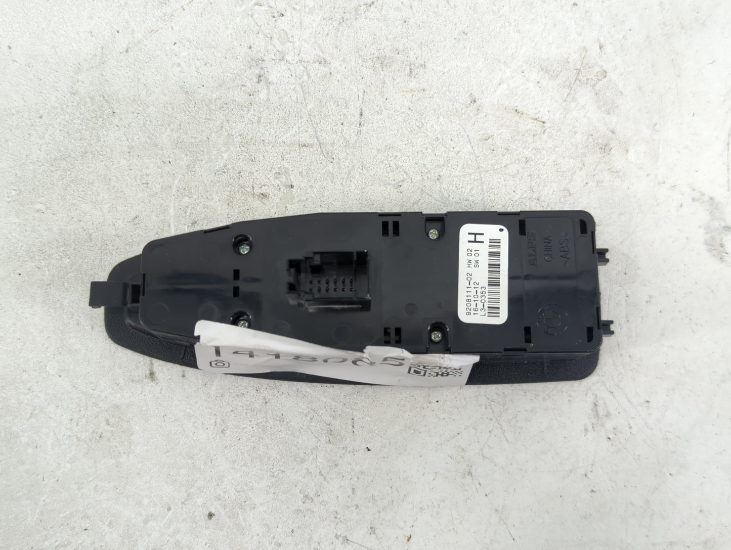 2012-2016 Bmw 328i Master Power Window Switch Replacement Driver Side Left P/N:9208111-02 Fits OEM Used Auto Parts - Oemused