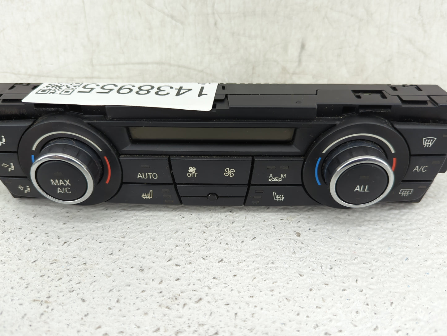 2011-2013 Bmw 328i Climate Control Module Temperature AC/Heater Replacement Fits Fits 2011 2012 2013 OEM Used Auto Parts - O