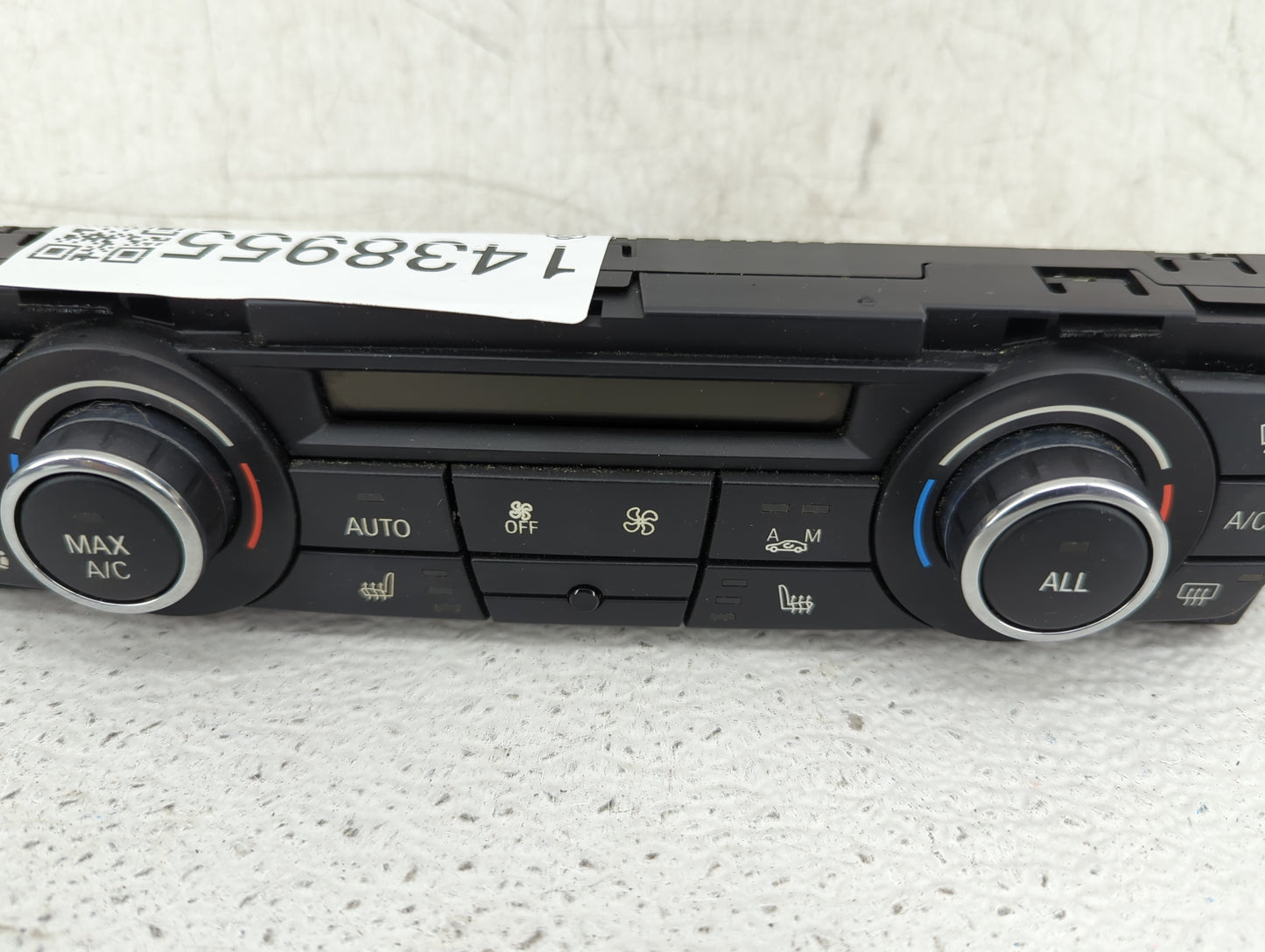 2011-2013 Bmw 328i Climate Control Module Temperature AC/Heater Replacement Fits Fits 2011 2012 2013 OEM Used Auto Parts - O