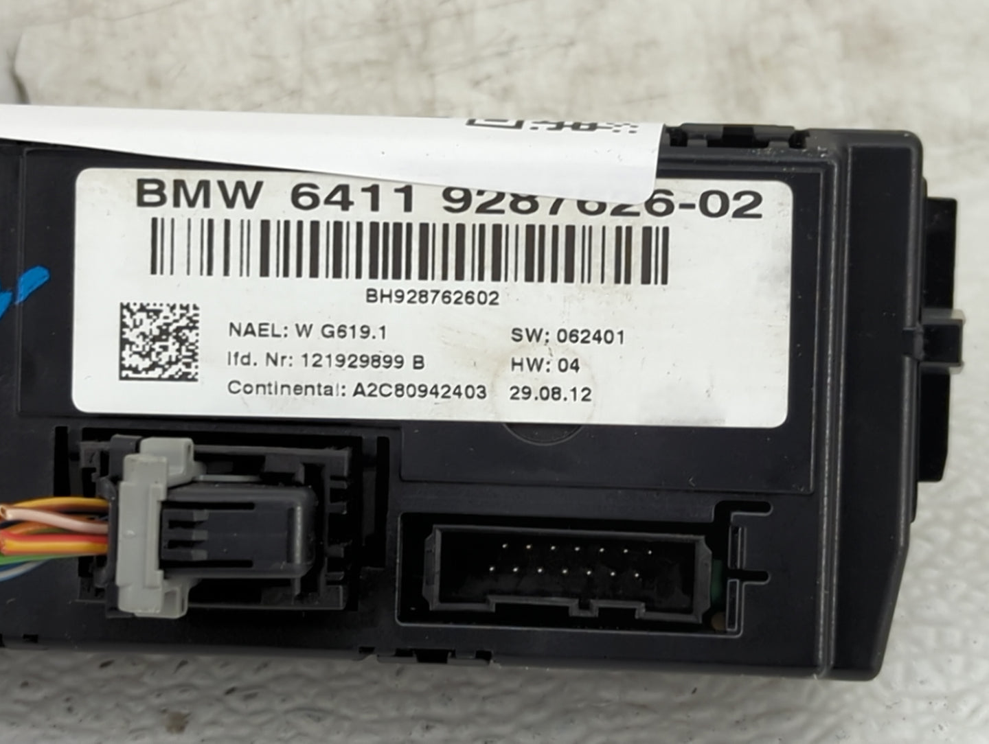 2011-2013 Bmw 328i Climate Control Module Temperature AC/Heater Replacement Fits Fits 2011 2012 2013 OEM Used Auto Parts - O