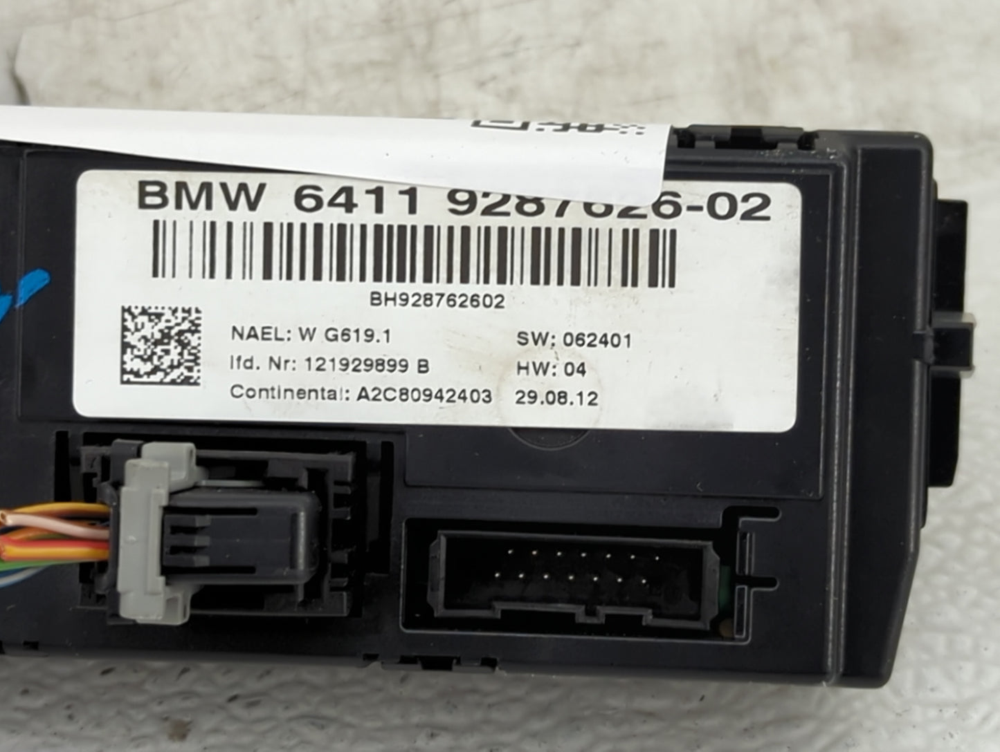 2011-2013 Bmw 328i Climate Control Module Temperature AC/Heater Replacement Fits Fits 2011 2012 2013 OEM Used Auto Parts - O