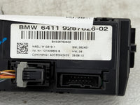 2011-2013 Bmw 328i Climate Control Module Temperature AC/Heater Replacement Fits Fits 2011 2012 2013 OEM Used Auto Parts - O