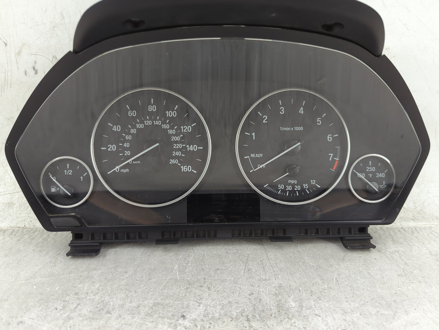 2012-2016 Bmw 328i Instrument Cluster Speedometer Gauges P/N:9 232 894 Miles: Fits OEM Used Auto Parts - Oemusedautoparts1.c