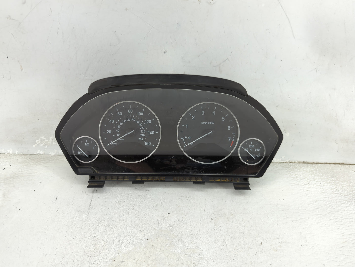 2012-2016 Bmw 328i Instrument Cluster Speedometer Gauges P/N:IK929584801A 200 500 017 Miles: Fits OEM Used Auto Parts - Oemu