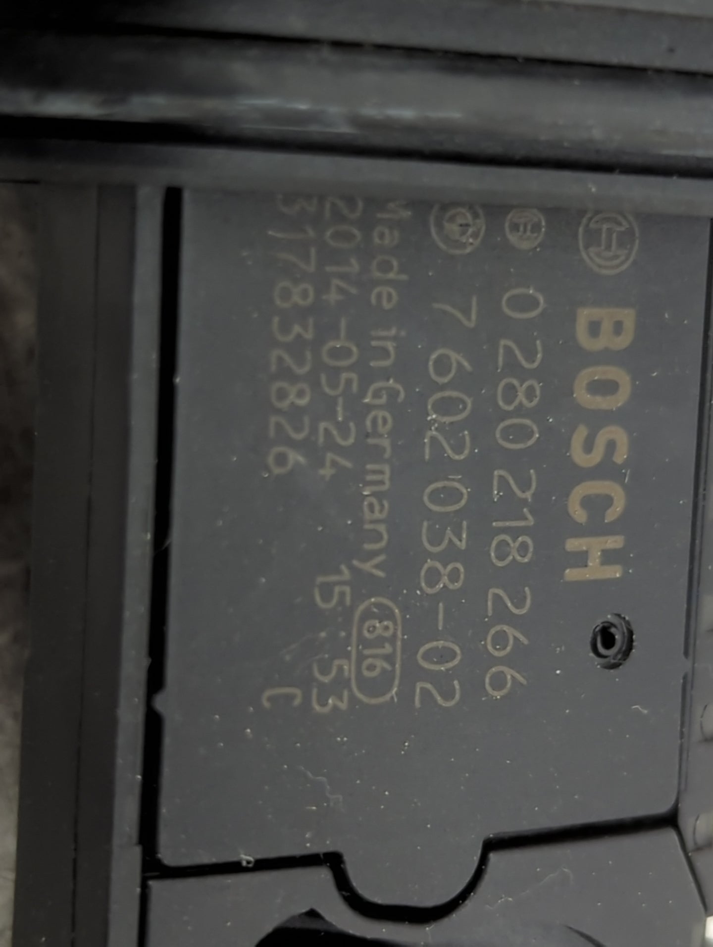 2012-2016 Bmw 328i Mass Air Flow Meter Maf - Oemusedautoparts1.com