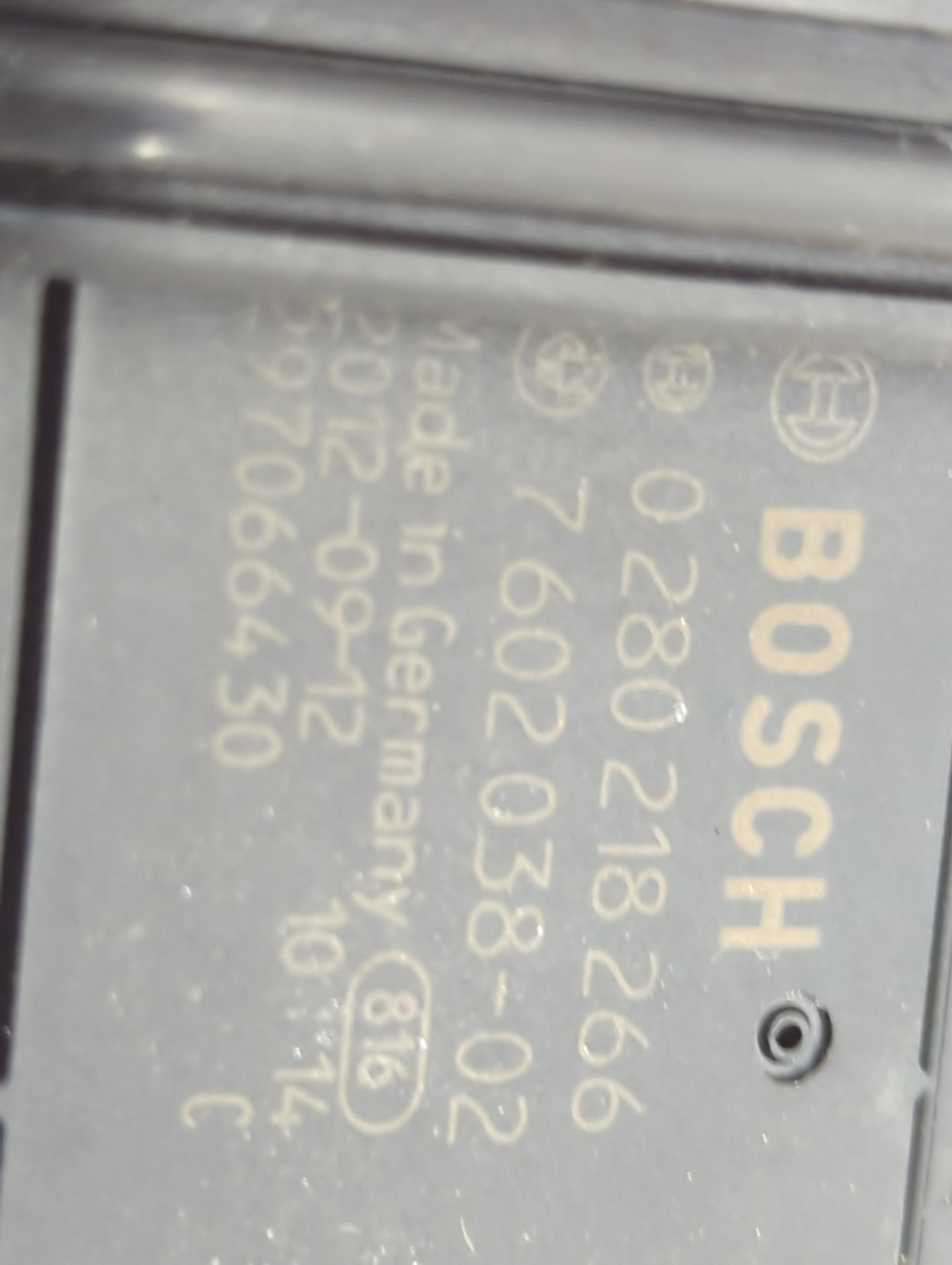 2012-2016 Bmw 328i Mass Air Flow Meter Maf - Oemusedautoparts1.com