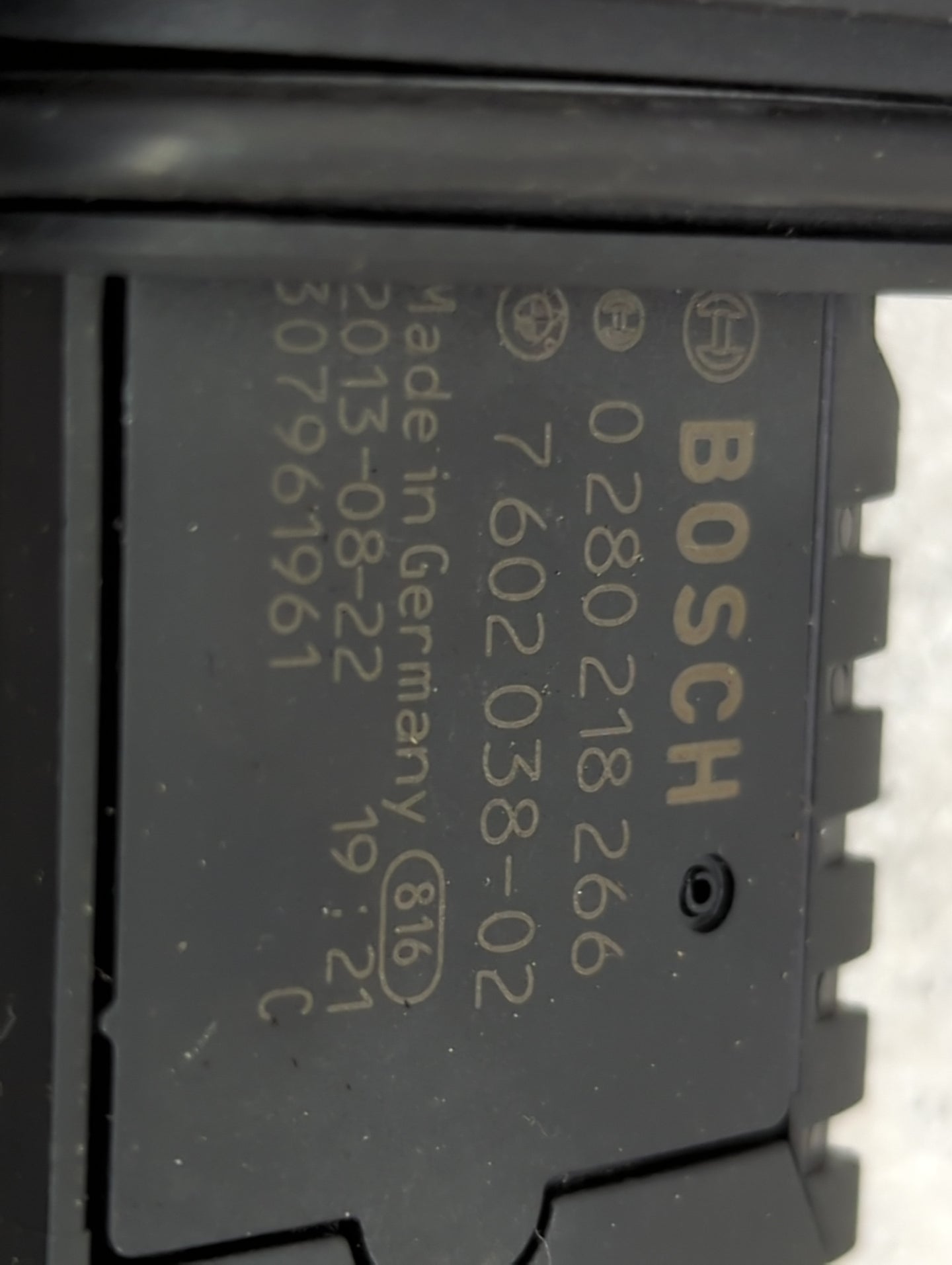 2012-2016 Bmw 328i Mass Air Flow Meter Maf - Oemusedautoparts1.com