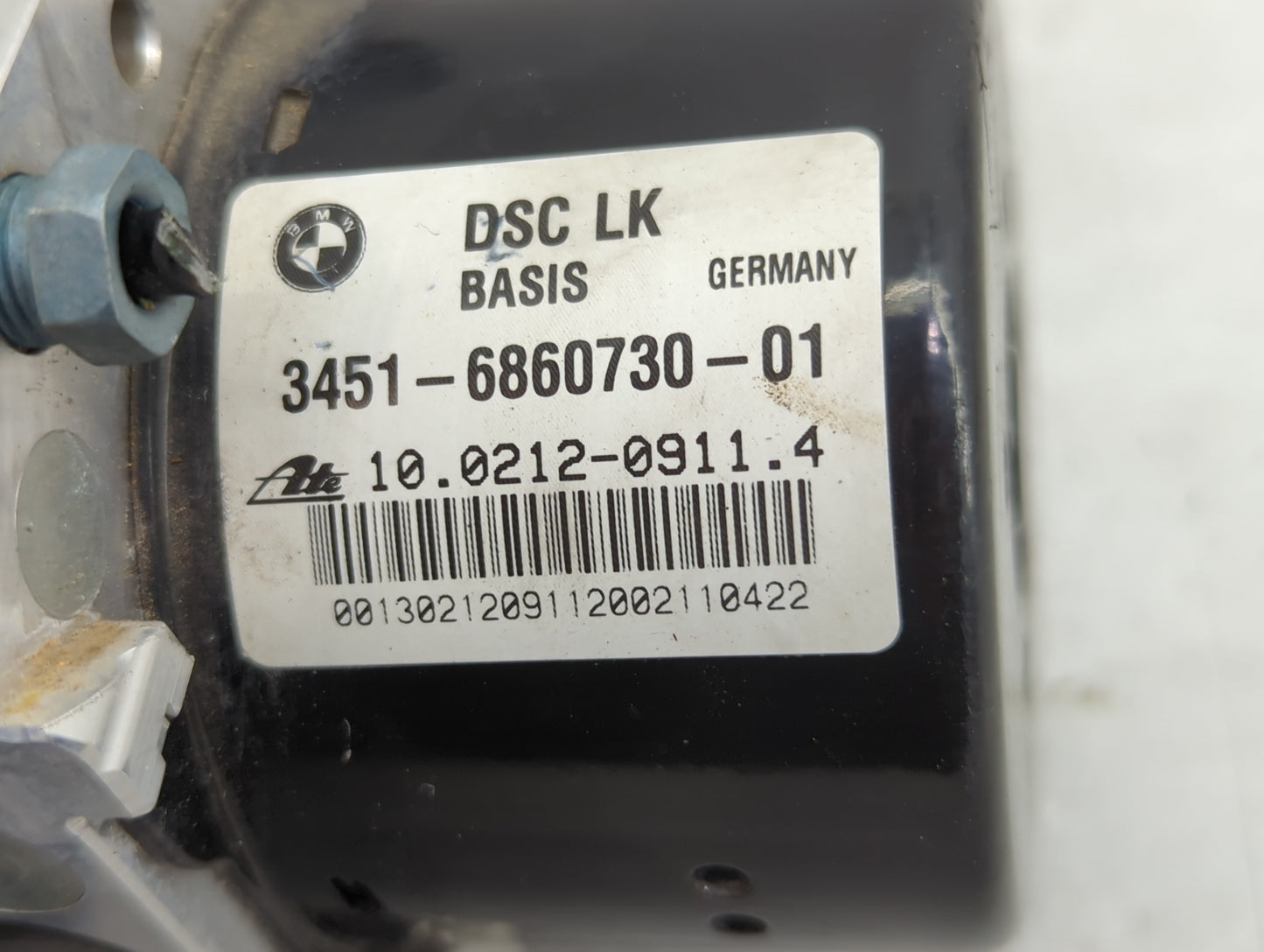 2012-2013 Bmw 328i ABS Pump Control Module Replacement P/N:3451-6860730-01 Fits Fits 2012 2013 OEM Used Auto Parts - Oemused
