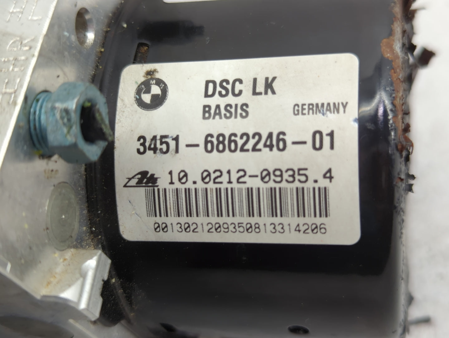 2012-2013 Bmw 328i ABS Pump Control Module Replacement P/N:3451-6860730-01 Fits Fits 2012 2013 OEM Used Auto Parts - Oemused