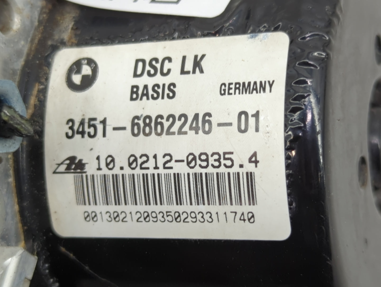 2012-2013 Bmw 328i ABS Pump Control Module Replacement P/N:3451-6860730-01 Fits Fits 2012 2013 OEM Used Auto Parts - Oemused