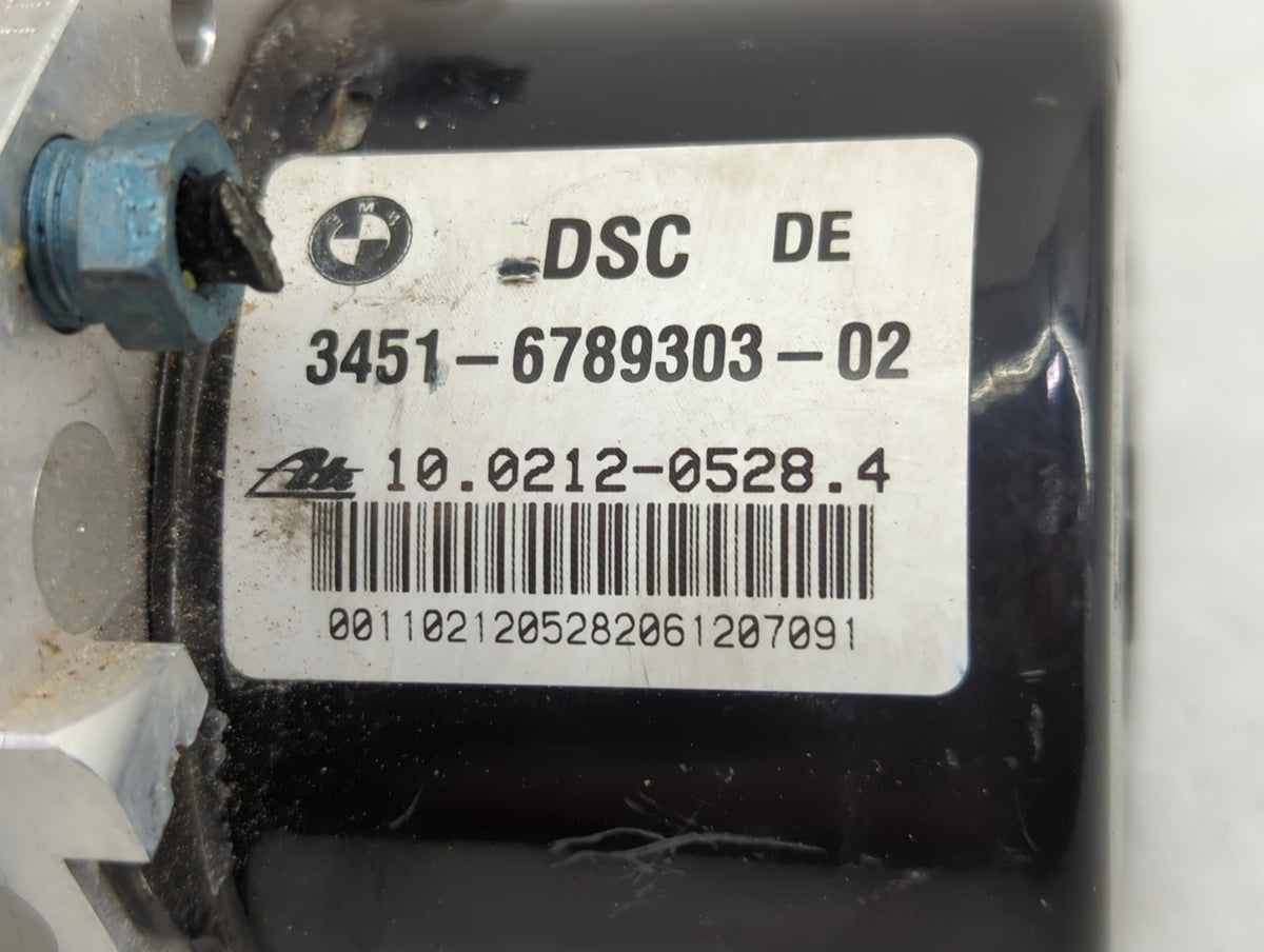2009-2013 Bmw 328i Anti-Lock Brake ABS Pump Module Actuator OEM P/N:3451-6790146-01 3451-6789303-02 Fits OEM Used Auto Parts
