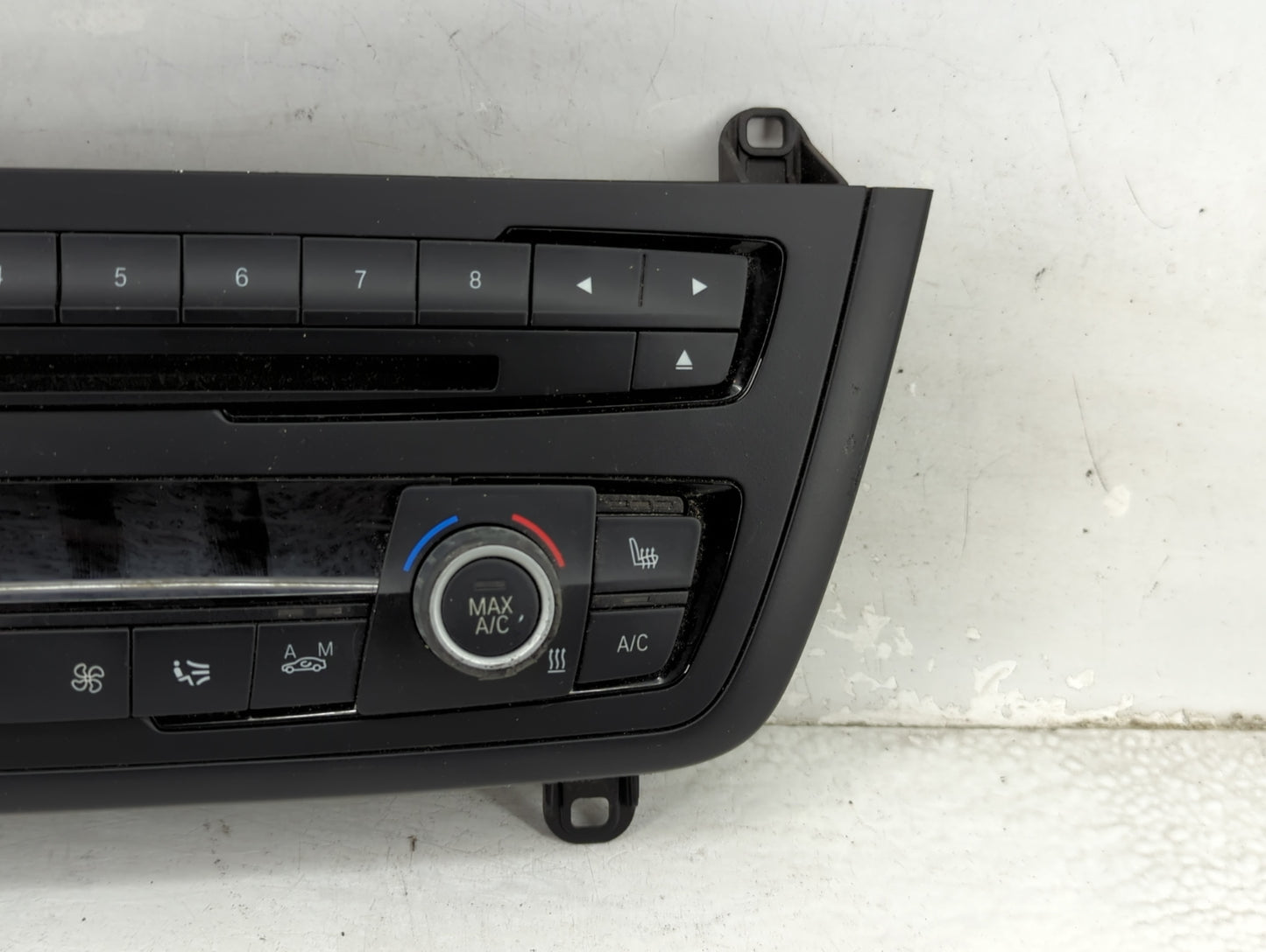 2012-2014 Bmw 328i Climate Control Module Temperature AC/Heater Replacement Fits Fits 2012 2013 2014 OEM Used Auto Parts - O