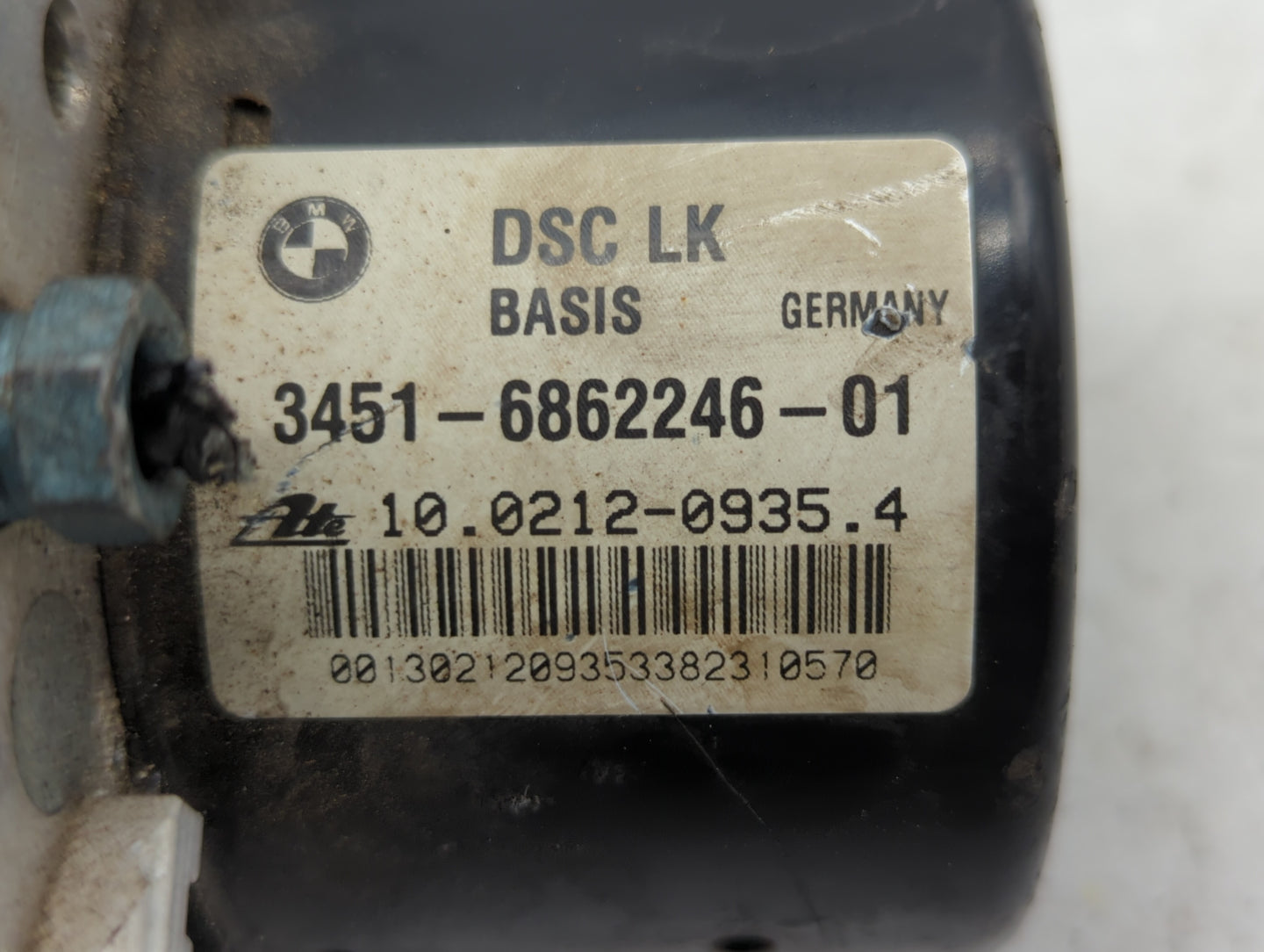 2012-2013 Bmw 328i ABS Pump Control Module Replacement P/N:3451-6862246 3451-6860730, 3451-6857323 Fits Fits 2012 2013 OEM U