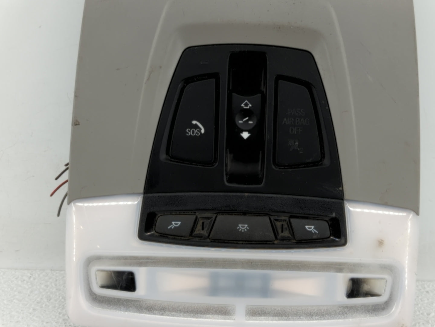 2013 Bmw 328i Overhead Roof Console Grey - Oemusedautoparts1.com
