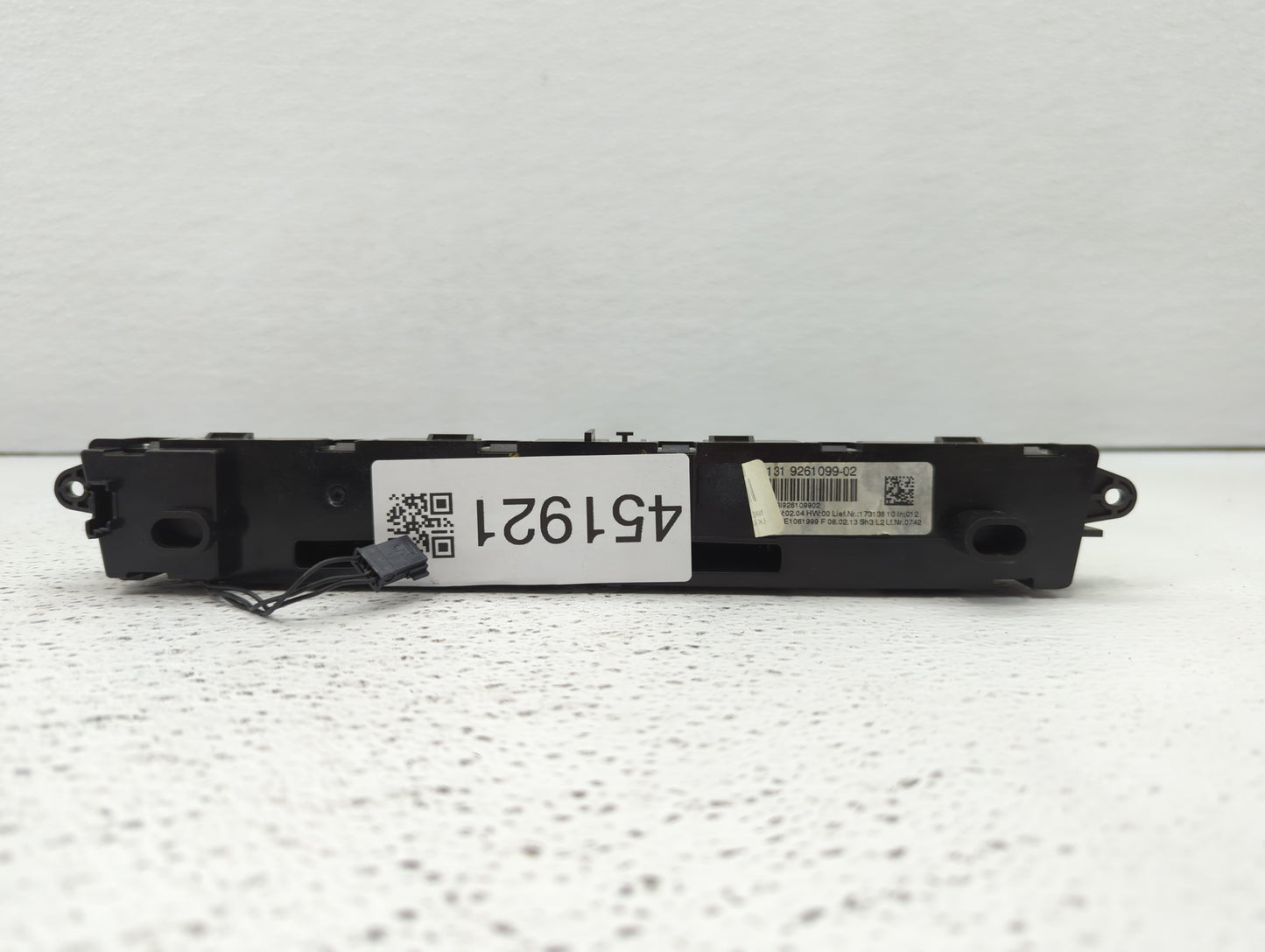 2012-2015 Bmw 328i Radio Control Panel - Oemusedautoparts1.com
