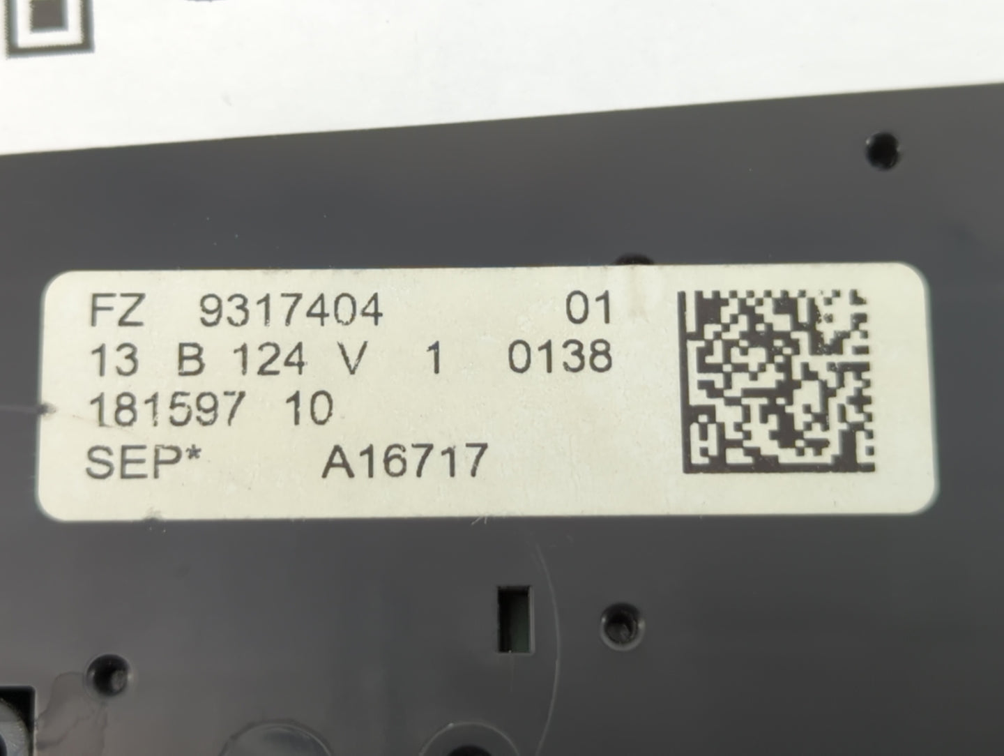 2013 Bmw 328i Overhead Roof Console Grey - Oemusedautoparts1.com
