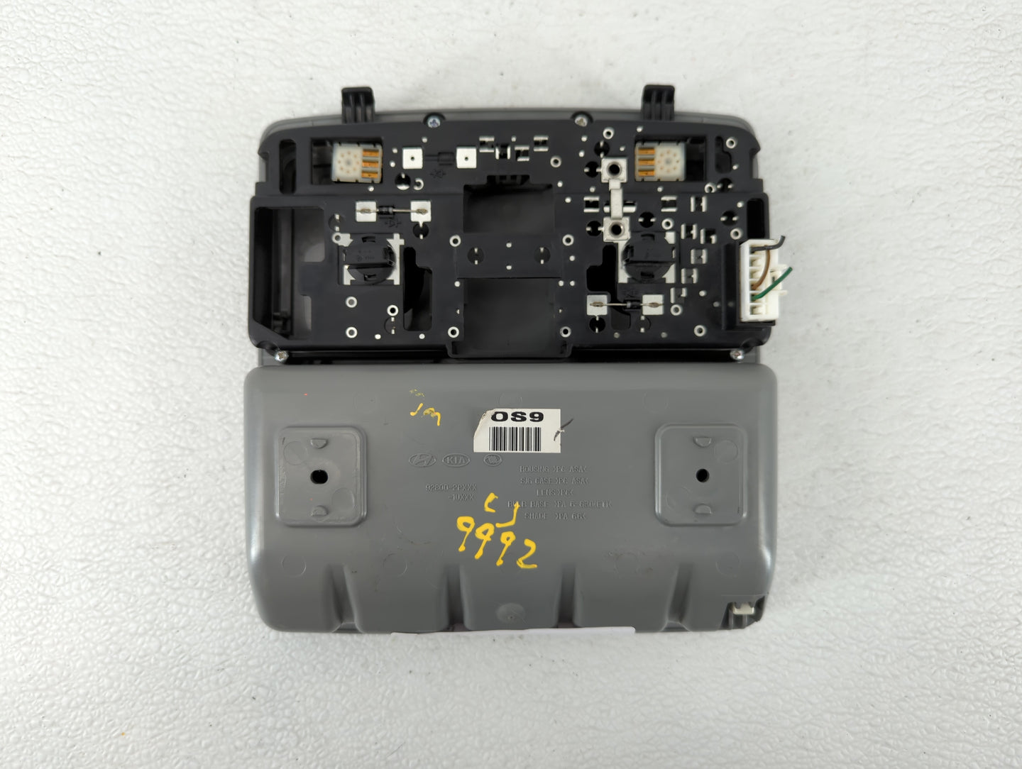 2013 Bmw 328i Overhead Roof Console Grey - Oemusedautoparts1.com