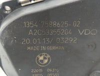 2012-2016 Bmw 328i Throttle Body P/N:1354 7588625-02 1354 7588625-03 Fits Fits 2012 2013 2014 2015 2016 2017 2018 OEM Used A