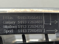 2012-2016 Bmw 328i Front Grille Bumper Not Included - Oemusedautoparts1.com