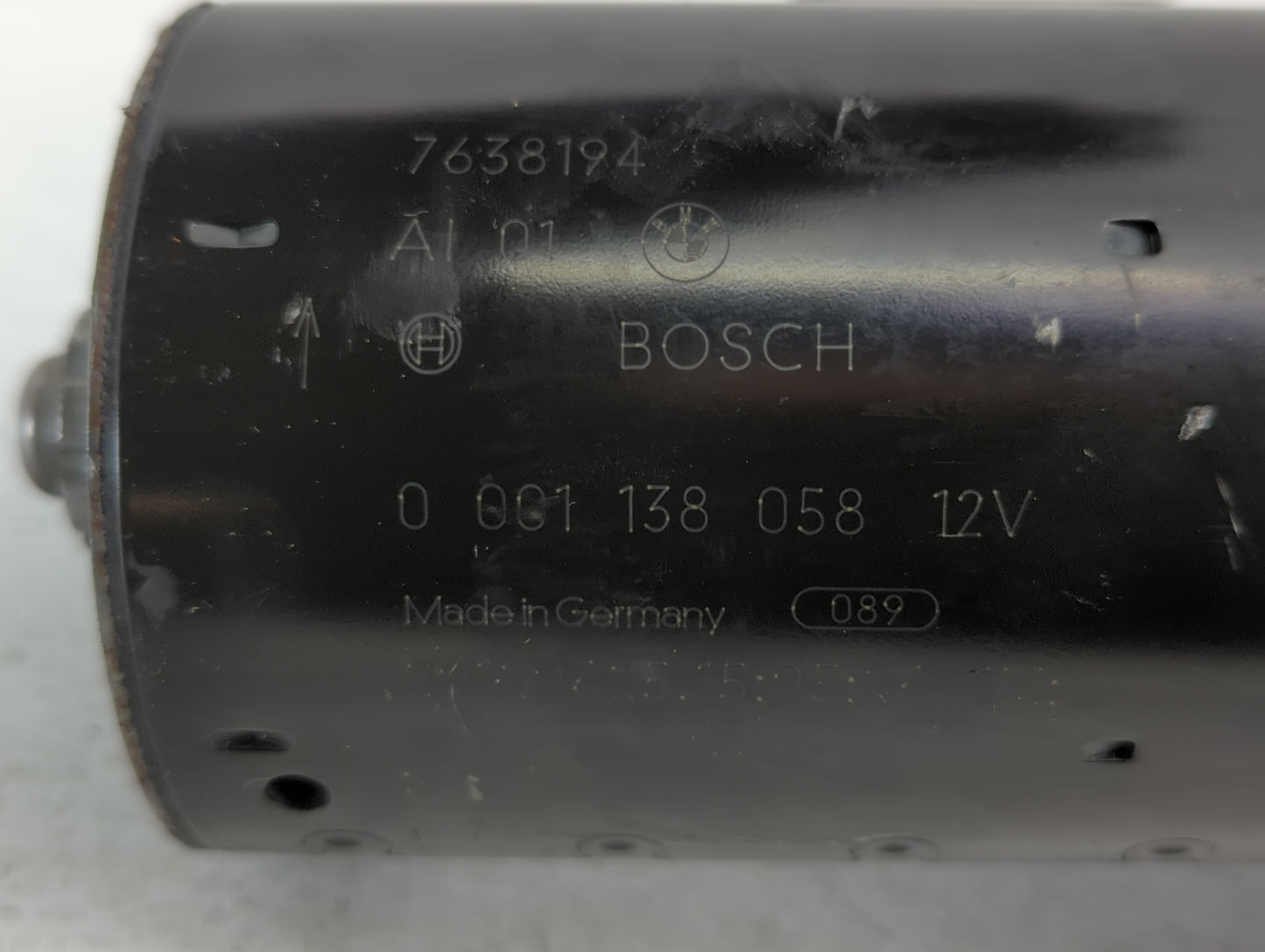 2012-2016 Bmw 328i Car Starter Motor Solenoid OEM P/N:7638194 Fits Fits 2011 2012 2013 2014 2015 2016 2017 2018 OEM Used Aut