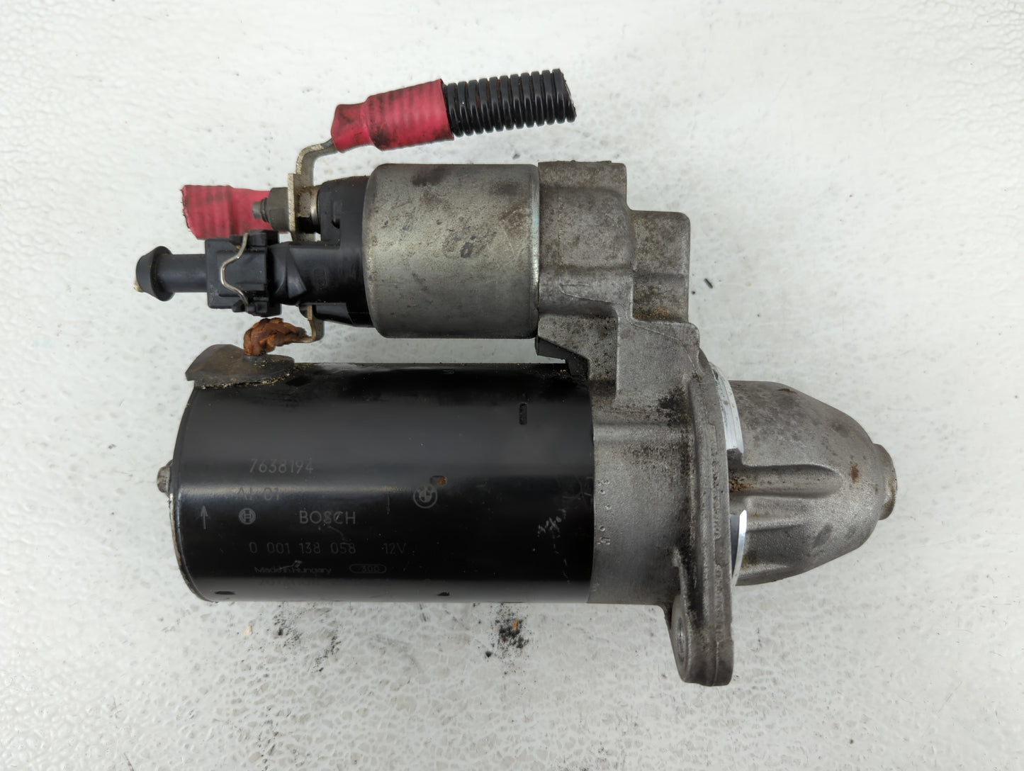 2013-2016 Bmw 328i Car Starter Motor Solenoid OEM P/N:7638194 Fits Fits 2012 2013 2014 2015 2016 2017 2018 OEM Used Auto Par