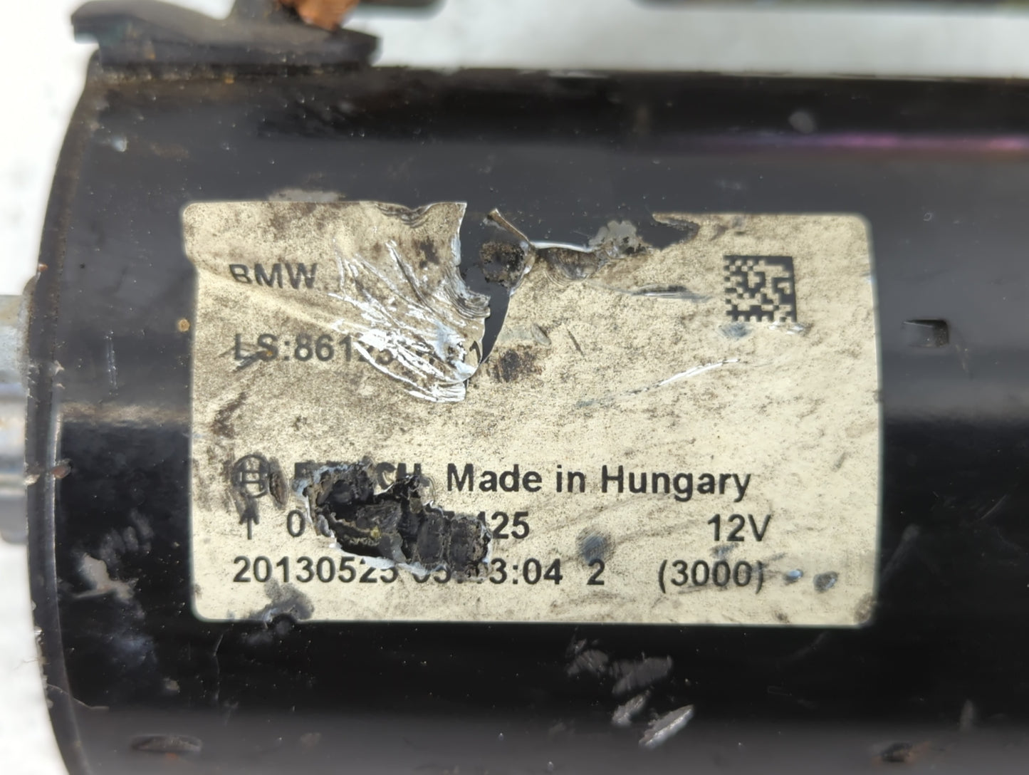 2013-2016 Bmw 328i Car Starter Motor Solenoid OEM Fits Fits 2012 2013 2014 2015 2016 2017 2018 OEM Used Auto Parts - Oemused