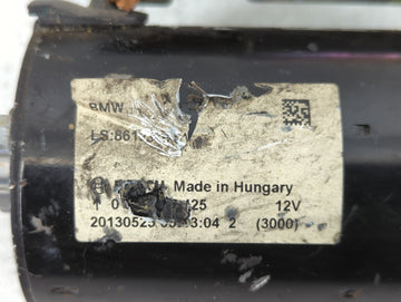 2013-2016 Bmw 328i Car Starter Motor Solenoid OEM Fits Fits 2012 2013 2014 2015 2016 2017 2018 OEM Used Auto Parts