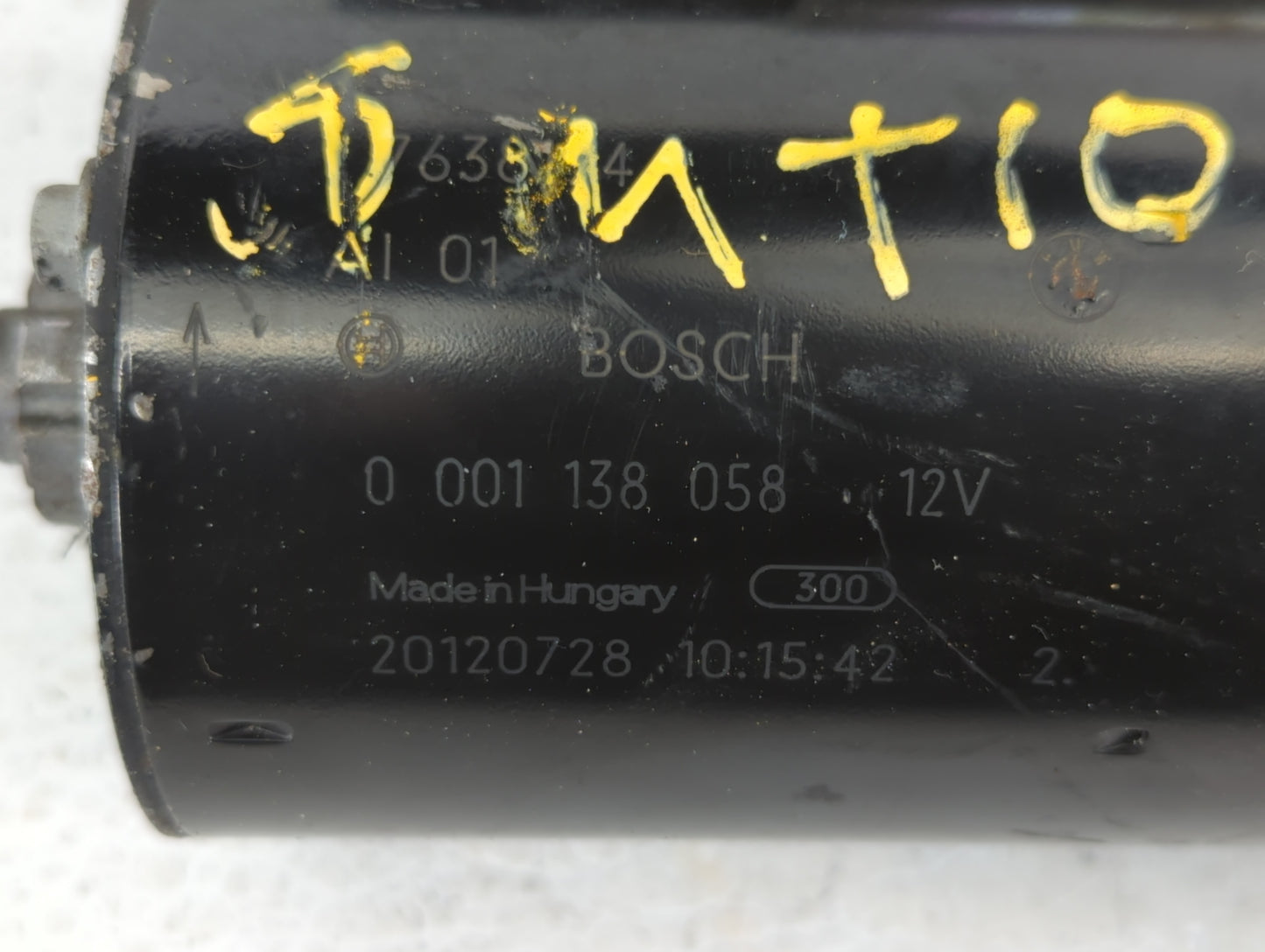 2013-2016 Bmw 328i Car Starter Motor Solenoid OEM P/N:0 001 138 058 Fits Fits 2012 2013 2014 2015 2016 2017 2018 OEM Used Au