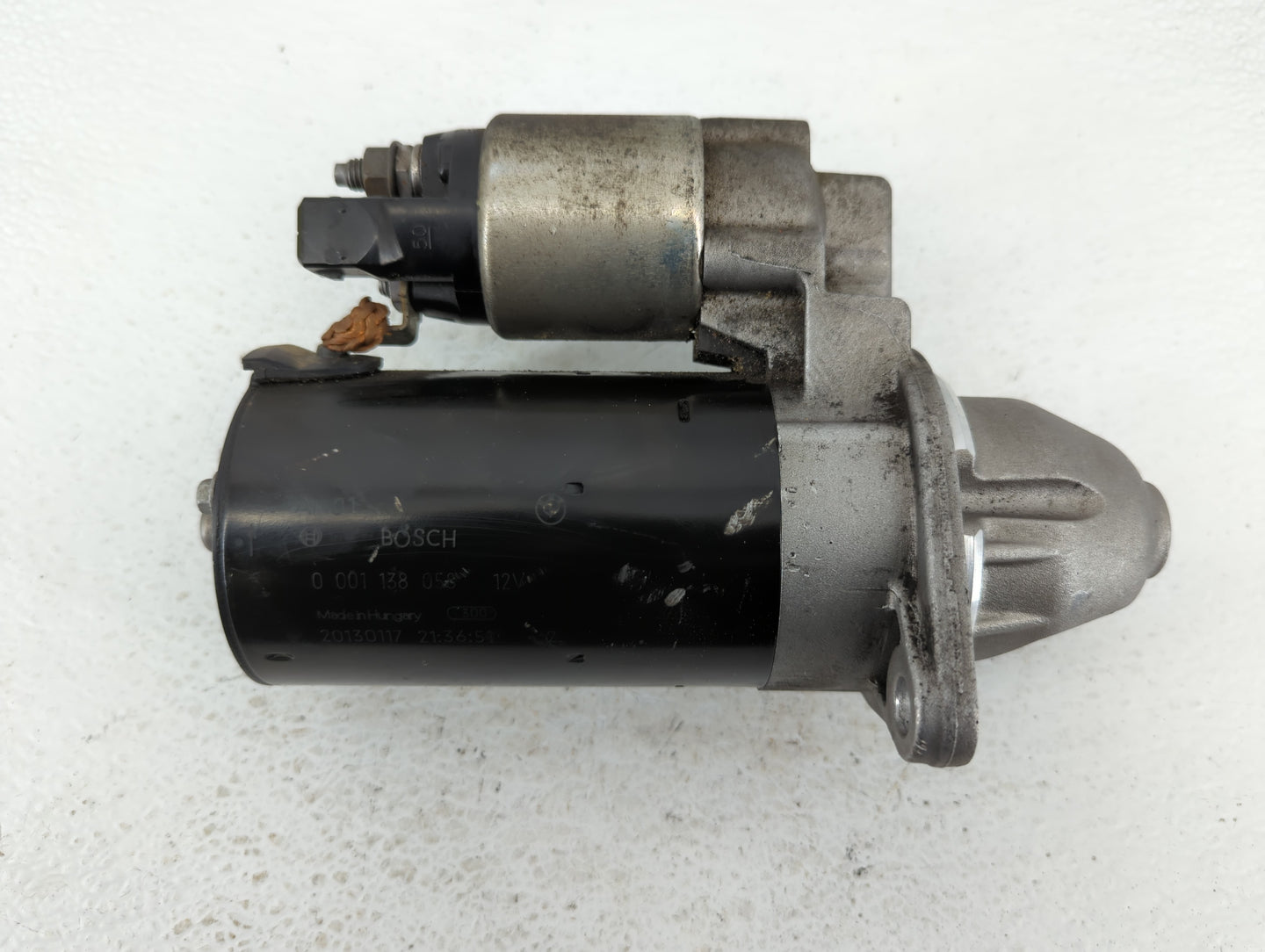 2013-2016 Bmw 328i Car Starter Motor Solenoid OEM P/N:0 001 138 058 Fits Fits 2012 2013 2014 2015 2016 2017 2018 OEM Used Au