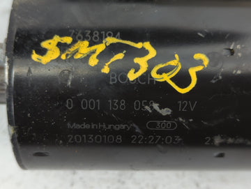 2013-2016 Bmw 328i Car Starter Motor Solenoid OEM P/N:20130108 0 001 138 058 Fits Fits 2012 2013 2014 2015 2016 2017 2018 OEM Used Auto Parts