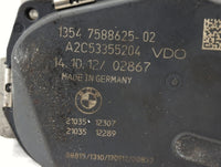 2012-2016 Bmw 328i Throttle Body P/N:1354 7588625-02 Fits Fits 2012 2013 2014 2015 2016 2017 2018 OEM Used Auto Parts - Oemu