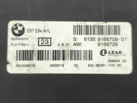 2013 Bmw 328i Chassis Control Module Ccm Bcm Body Control