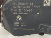 2012-2016 Bmw 328i Throttle Body P/N:1354 7588625-03 Fits Fits 2012 2013 2014 2015 2016 2017 2018 OEM Used Auto Parts - Oemu