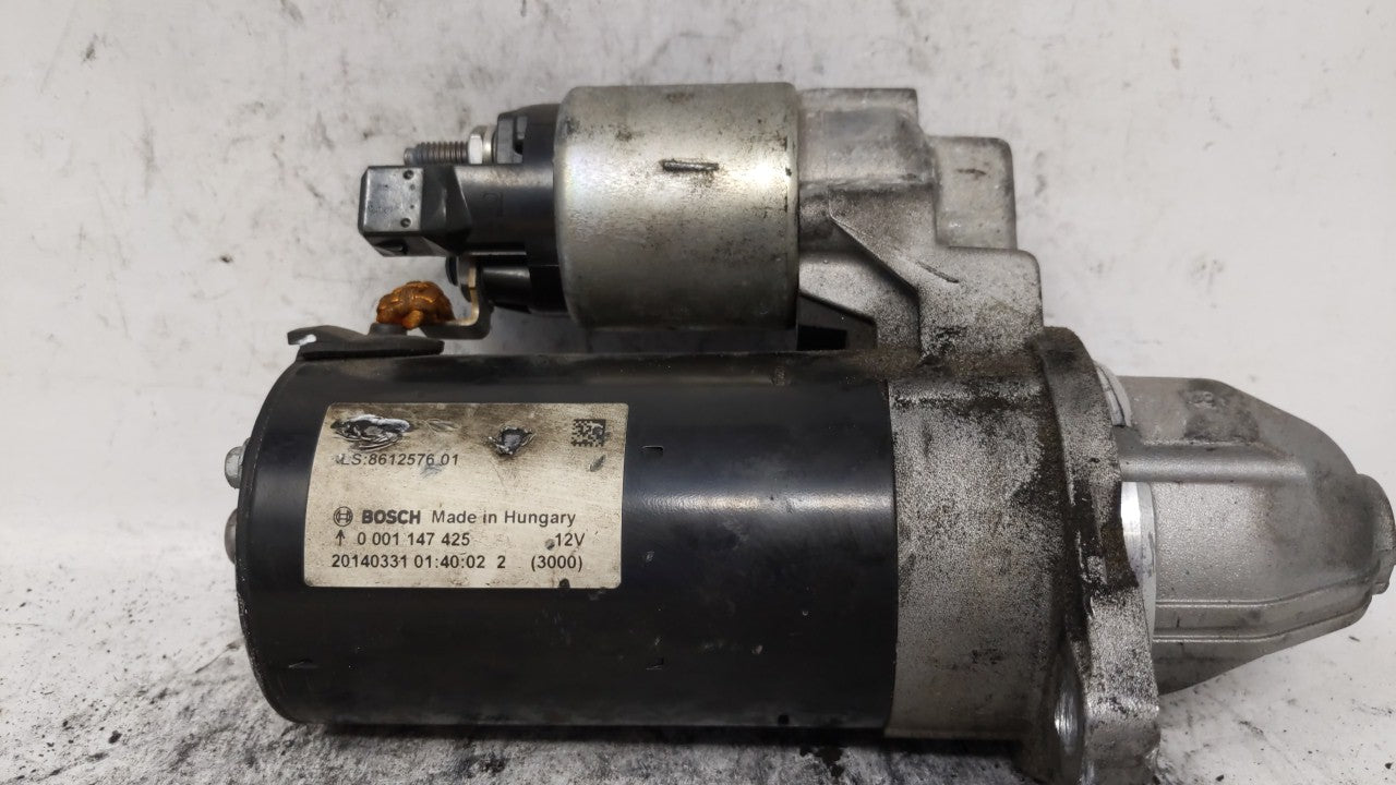 2013-2016 Bmw 328i Car Starter Motor Solenoid OEM P/N:8612576 7638194 Fits Fits 2012 2013 2014 2015 2016 2017 2018 OEM Used 