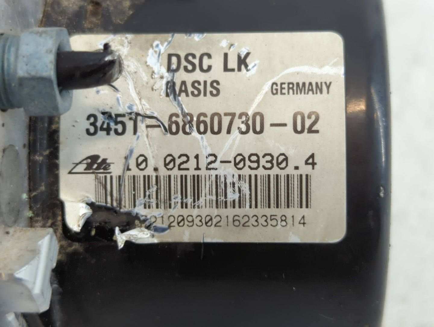 2012-2013 Bmw 328i ABS Pump Control Module Replacement P/N:3451-6860730-02 Fits Fits 2012 2013 OEM Used Auto Parts - Oemused