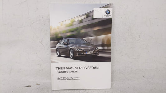 2013 Bmw 330i Owners Manual Book Guide OEM Used Auto Parts - Oemusedautoparts1.com