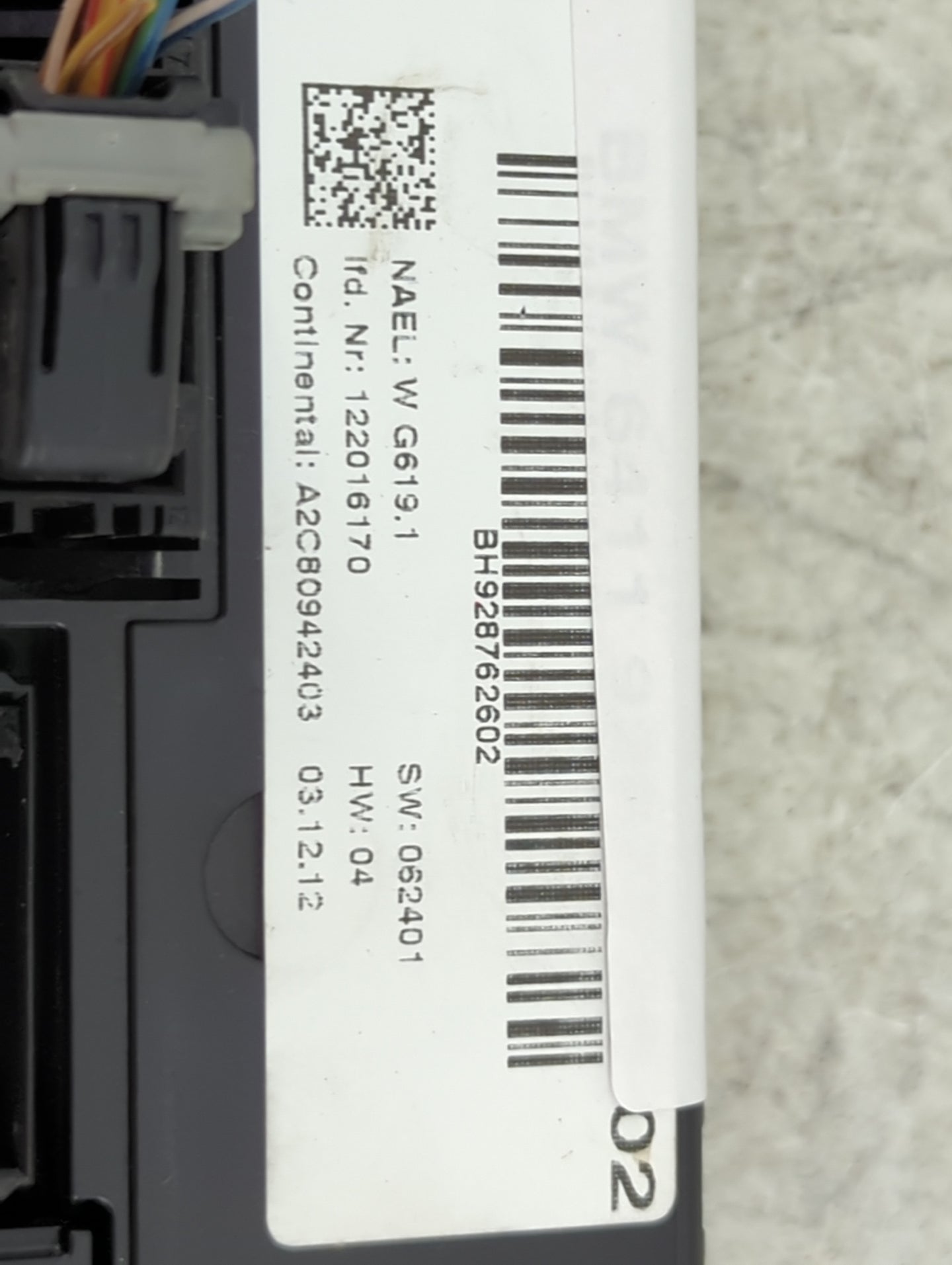 2011-2013 Bmw 335 Climate Control Module Temperature AC/Heater Replacement P/N:W G619.1 12201 6170 Fits Fits 2011 2012 2013 