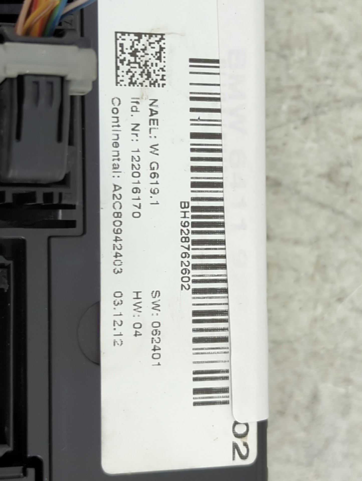 2011-2013 Bmw 335 Climate Control Module Temperature AC/Heater Replacement P/N:W G619.1 12201 6170 Fits Fits 2011 2012 2013 