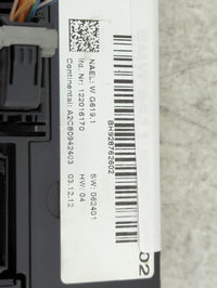 2011-2013 Bmw 335 Climate Control Module Temperature AC/Heater Replacement P/N:W G619.1 12201 6170 Fits Fits 2011 2012 2013 