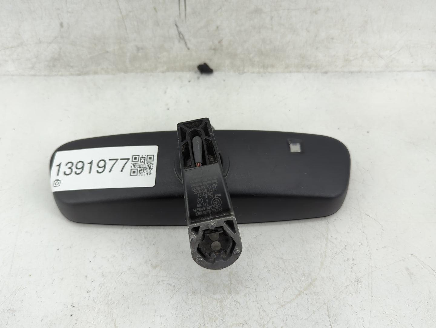 2013-2015 Bmw 335i Interior Rear View Mirror Replacement OEM Fits Fits 2013 2014 2015 2016 OEM Used Auto Parts - Oemusedauto