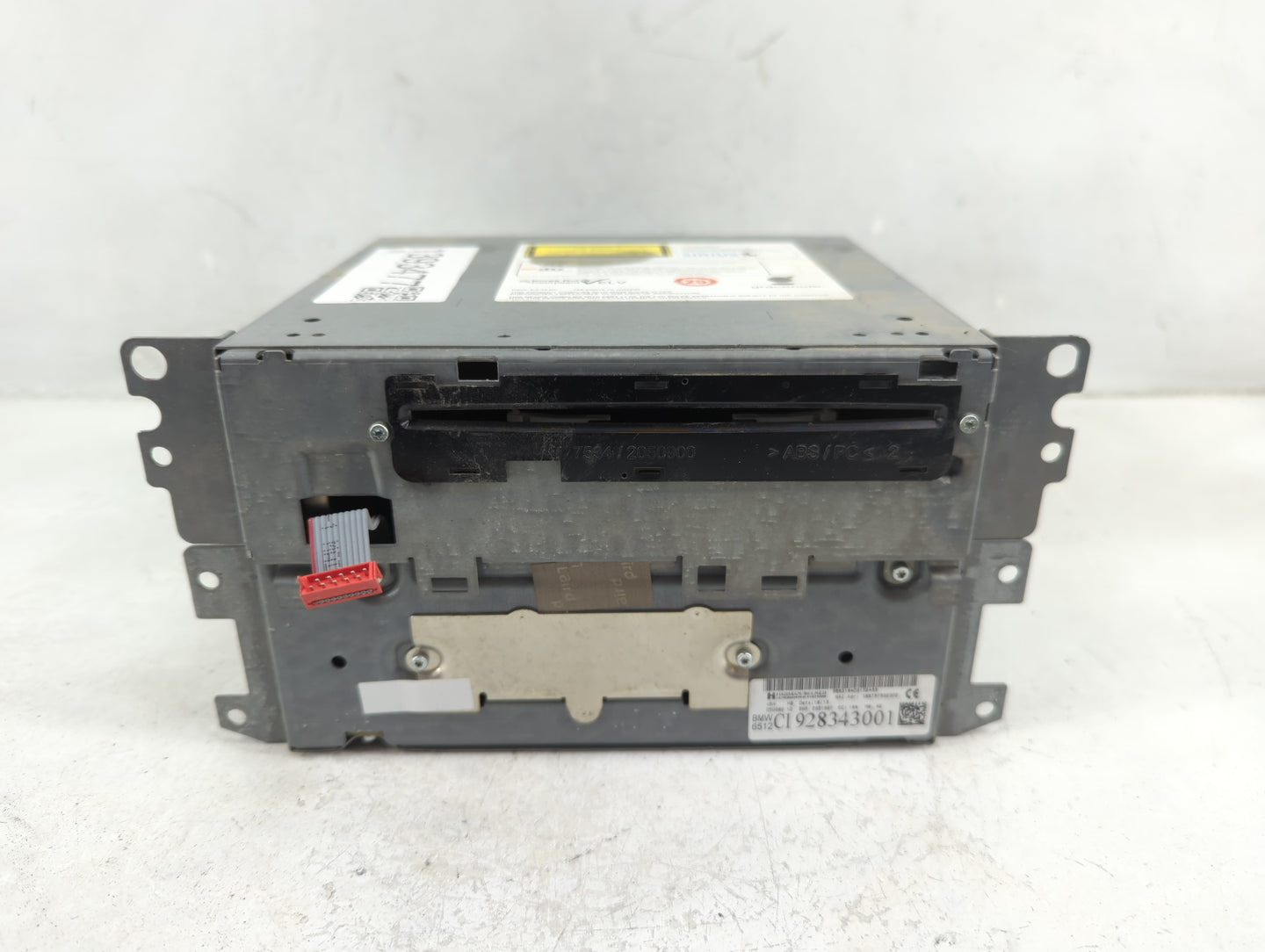 2012-2013 Bmw 335i Radio AM FM Cd Player Receiver Replacement P/N:928343001 Fits Fits 2012 2013 OEM Used Auto Parts - Oemuse