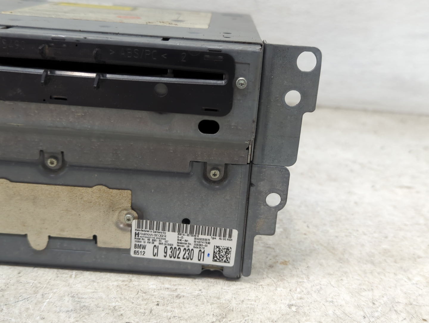 2014-2015 Bmw 335i Radio AM FM Cd Player Receiver Replacement P/N:9302230 HBB081EC107 Fits Fits 2014 2015 2016 2017 2019 OEM