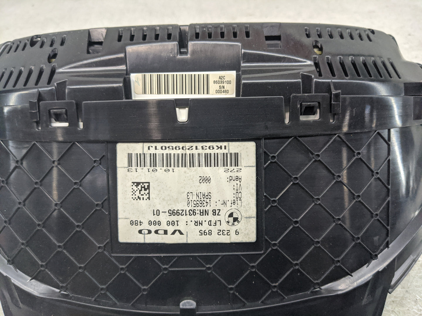2012-2015 Bmw 335i Instrument Cluster Speedometer Gauges P/N:9232895 9312995-01 Miles:86K Fits OEM Used Auto Parts - Oemused