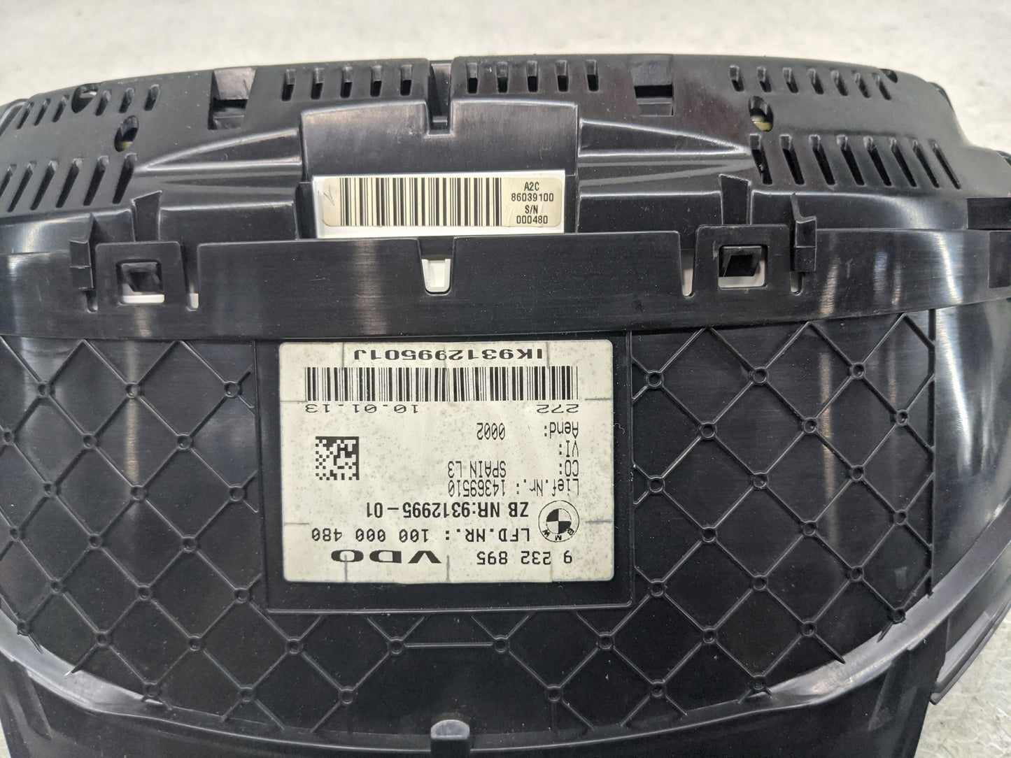 2012-2015 Bmw 335i Instrument Cluster Speedometer Gauges P/N:9232895 9312995-01 Miles:86K Fits OEM Used Auto Parts - Oemused
